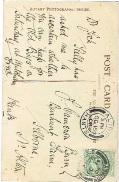 画像2: ボーダーコリー犬 牧羊犬 1908年 (2)