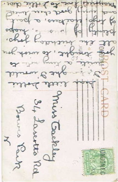 画像2: スパニエル犬の子犬と壊れたお人形 1910年頃 (2)