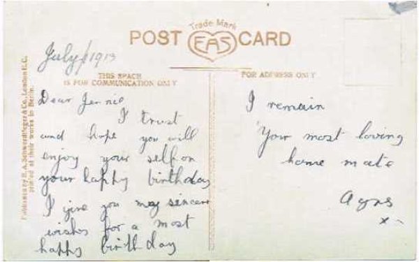 画像2: Postcard  スパニエル犬 1913年 (2)