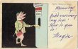 画像1: Postcard 　オペラ・ジャンヌ・ダルク劇を見に来た豚の紳士　フランス1900年 (1)