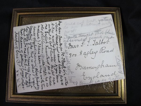 画像3: Postcard 　ソリを引く子豚と女の子　1910年代頃　VIENNE (3)