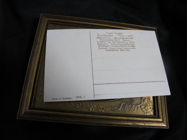 画像3: Postcard  郵便配達をする男の子と子豚 1910年頃 未使用 (3)