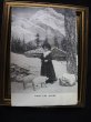 画像2: Postcard 　アルプスの女の子と子豚　1910年代頃　未使用 (2)