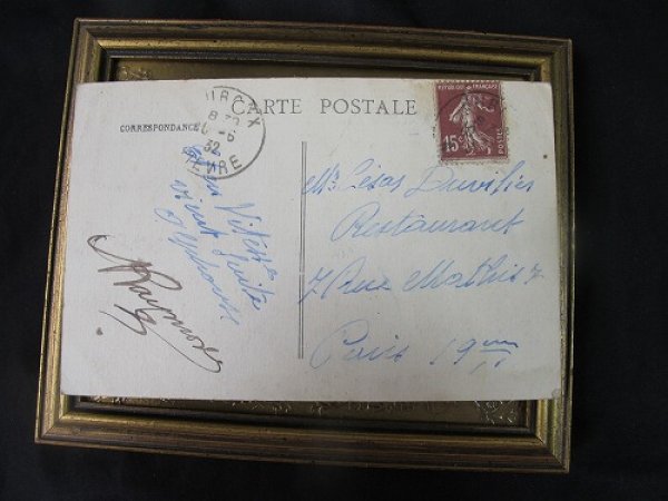 画像3: Postcard  お食事中の豚さん 1932年 (3)