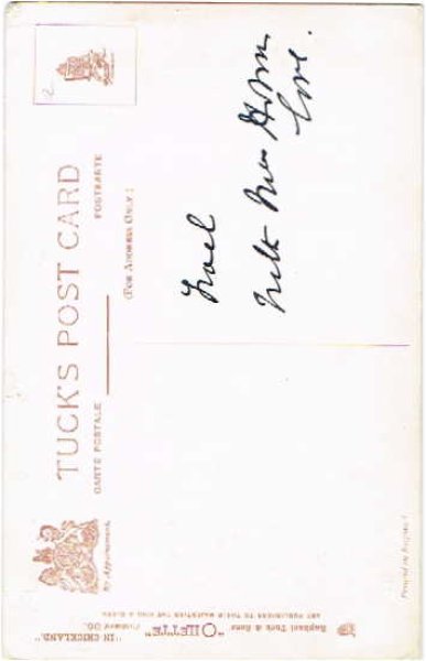 画像2: Postcard  イースター 聖書を持ってお出かけするヒヨコ夫人 (2)