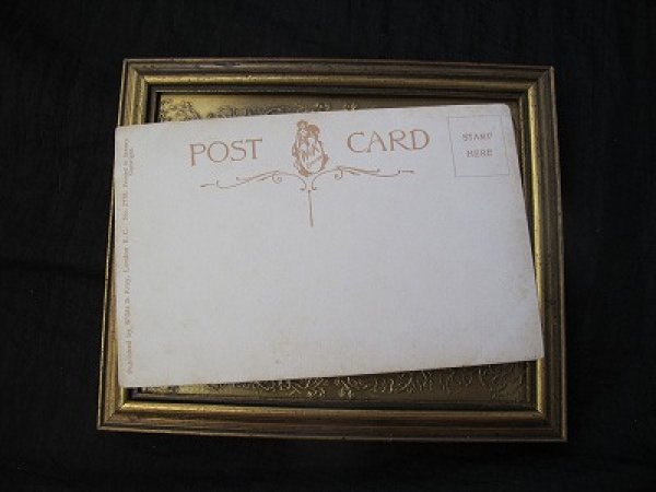 画像3: Postcard  キノコで馬跳び遊びをする妖精たち 1910年頃 未使用 (3)