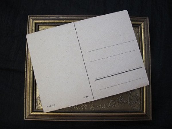 画像3: Postcard  鹿にニンジンを与えるノーム妖精 キノコ 未使用 (3)