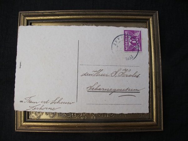 画像3: Postcard 　雪合戦をする子どもとキノコ　1933年 (3)