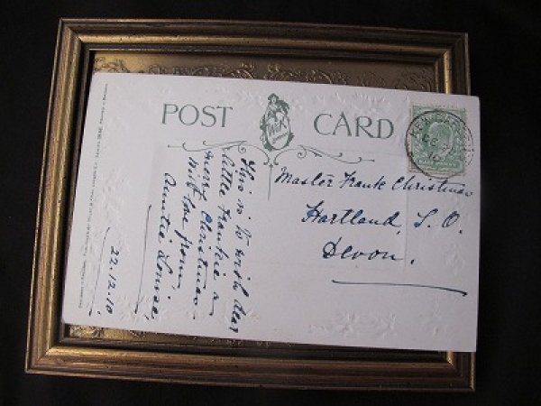 画像3: Postcard 　クリスマス　4匹の猫　Helena Maguire　1910 (3)