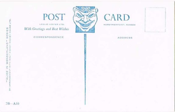 画像2: Postcard 　童話　不思議の国のアリス　ハンプティダンプティ (2)