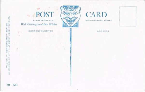 画像2: Postcard 　童話　不思議の国のアリス　メリーゴーランド (2)