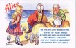画像1: Postcard 　童話　不思議の国のアリス　セイウチとオイスターと大工 (1)