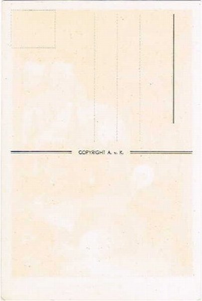 画像2: Postcard  童話　長靴をはいた猫　1950年代頃　未使用 (2)