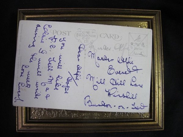 画像3: Postcard  Einco Tubby ヤドリギの下のタビー犬 1910年代 (3)