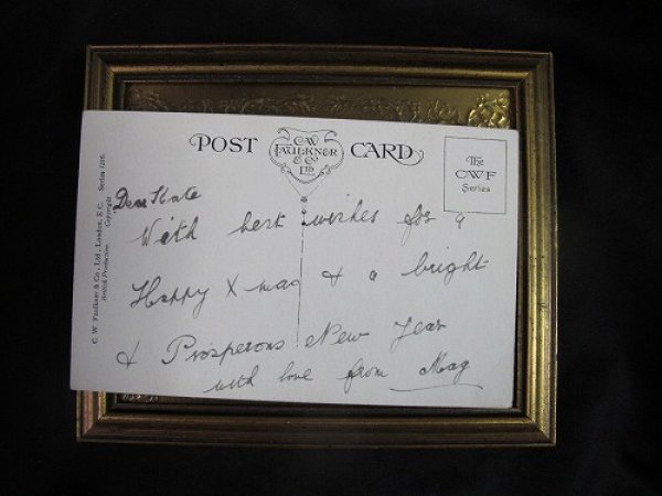 画像3: Postcard  Einco Tubby バスケットの中のタビー犬 1910年代 (3)