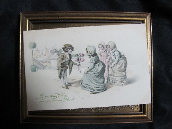 画像2: Postcard  はじめましてのご挨拶 M.M.VIENNE  未使用 (2)