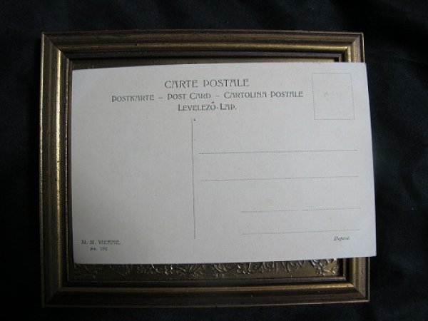 画像3: Postcard  はじめましてのご挨拶 M.M.VIENNE  未使用 (3)