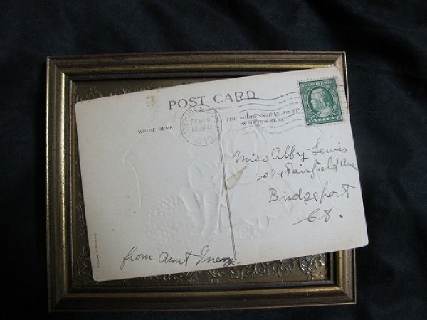 画像3: Postcard バレンタイン 相合傘の小さな恋人たち Ellen Clapsaddle 1910年 (3)