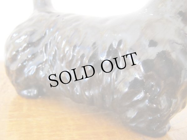 画像3: Vintage Terrier Dog Figure イギリス スコティッシュ・テリア犬のフィギュア 陶器 (3)