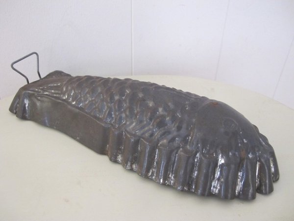 画像3: Vintage Metal Fish  魚のモールド型の壁掛け  (3)