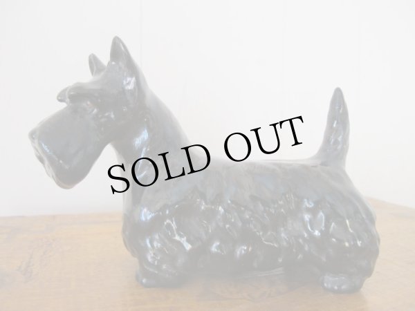画像5: Vintage Terrier Dog Figure イギリス スコティッシュ・テリア犬のフィギュア 陶器 (5)
