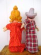 画像2: Vintage Dolls　ビンテージ　手人形　2体セット　オランダ (2)