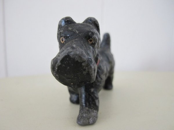 画像4: Vintage Terrier Dog Figurine イギリス　スコティッシュ・テリア犬　メタルフィギュリン　鉛製 (4)