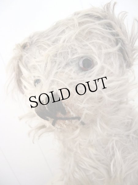 画像3: Vintage Stuffed Toy 　アンティーク　古い犬のぬいぐるみ　長毛タイプ　32cm (3)