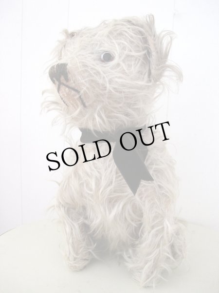 画像2: Vintage Stuffed Toy 　アンティーク　古い犬のぬいぐるみ　長毛タイプ　32cm (2)