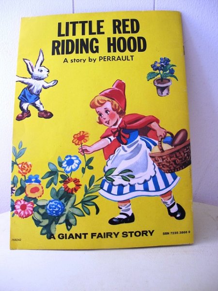 画像10: Vintage Book 洋書 赤ずきんちゃんとオオカミ Little Red Riding Hood (10)