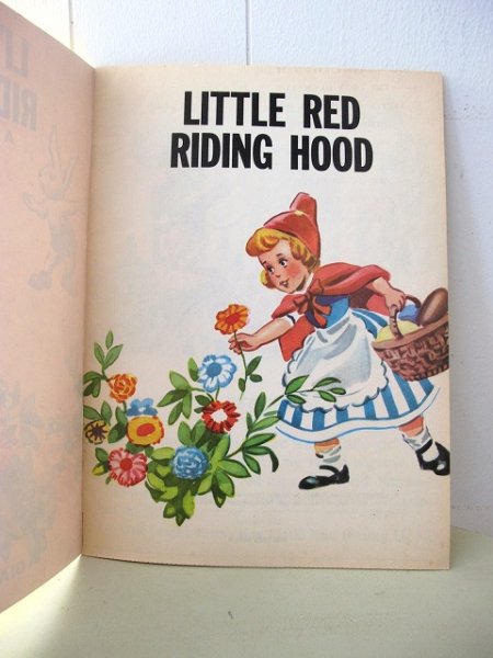 画像2: Vintage Book 洋書 赤ずきんちゃんとオオカミ Little Red Riding Hood (2)