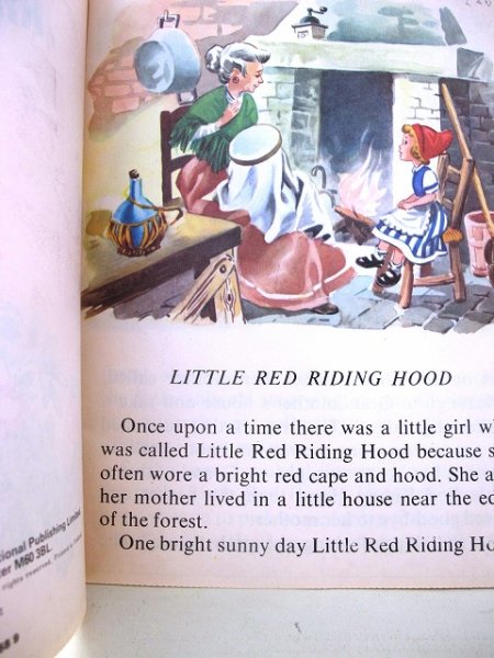 画像3: Vintage Book 洋書 赤ずきんちゃんとオオカミ Little Red Riding Hood (3)