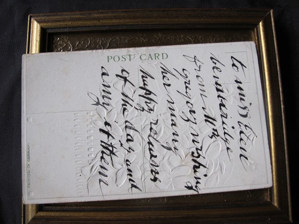 画像3: Postcard  スミレのお花　1910年代頃 (3)