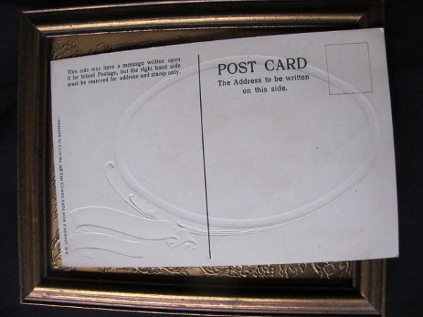 画像2: Postcard  パンジーのお花 未使用1910年代頃 (2)