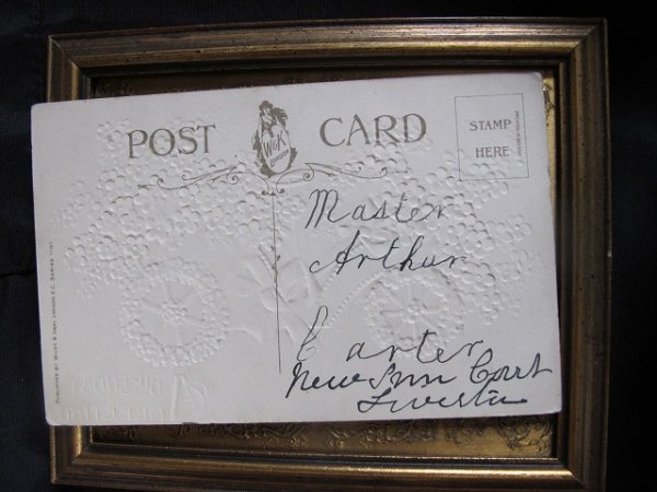 画像2: Postcard スミレのお花車  (2)