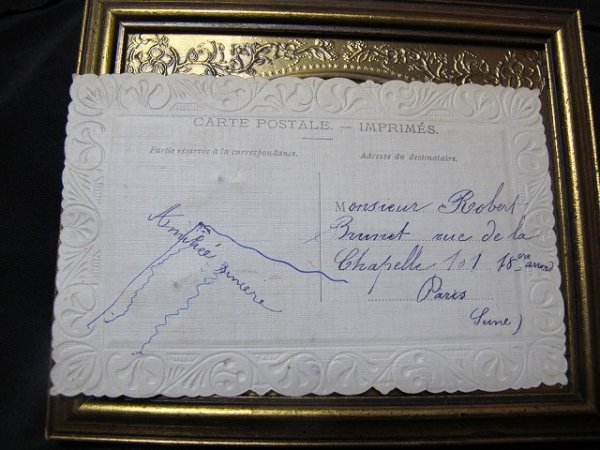 画像3: Postcard 忘れな草のお花とツバメ (3)