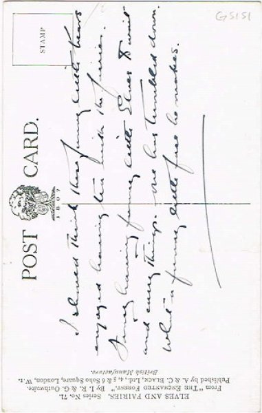 画像2: Postcard  コアラと妖精さんたちのリフレッシュメントタイム　Ida Outhwaite  (2)