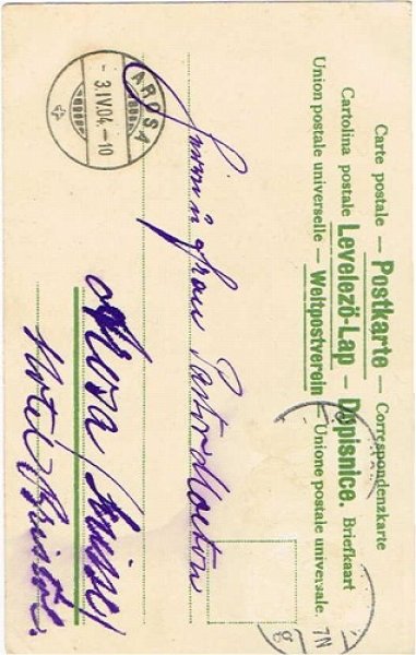 画像2: Postcard  歌う天使 1904年 (2)