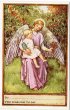 画像1: Postcard  天使と子ども　2歳のお誕生日カード　シシリー・メアリー・バーカー (1)