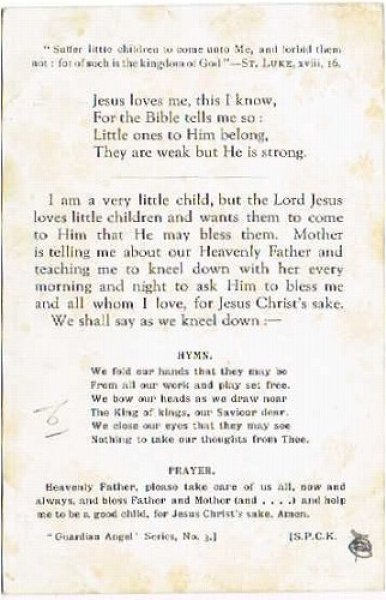 画像2: Postcard  天使と子ども 2歳のお誕生日カード シシリー・メアリー・バーカー (2)