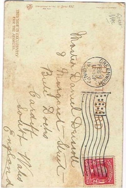 画像2: Postcard  お鍋を抱えるオランダの女の子 1907年 M.Gremer (2)