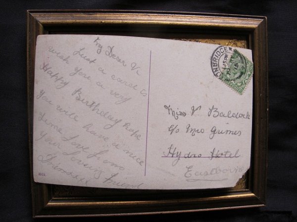 画像2: Postcard  女の子 1915年 (2)