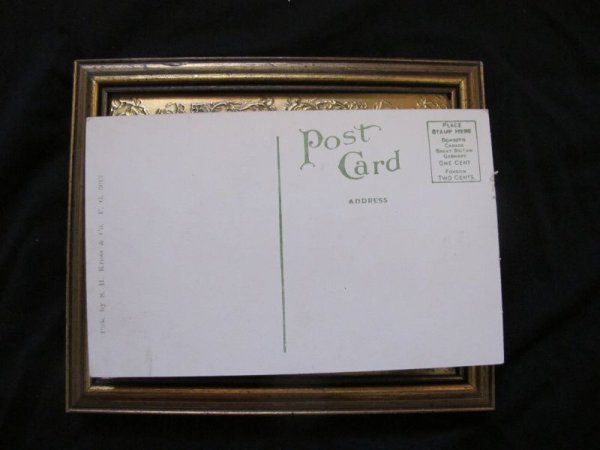 画像2: Postcard  黒い豚さん 1910年代  (2)