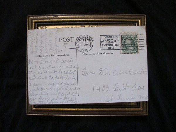 画像3: Postcard  ブーブー言わずにスマイルだよ!豚さん 1911年 (3)