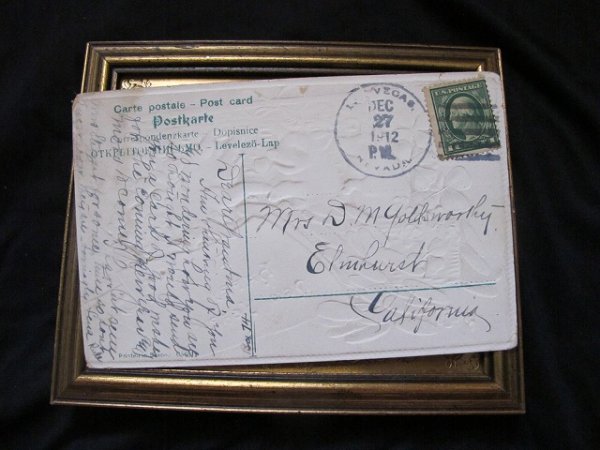 画像3: Postcard  3匹の子豚と金貨の入ったバスケット 1912年  (3)