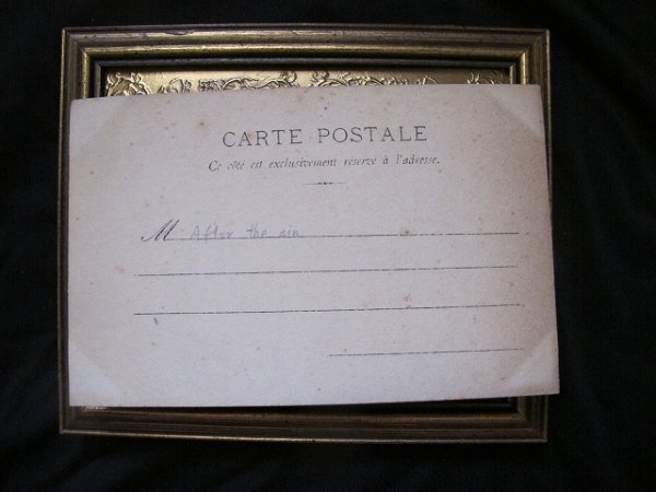 画像3: Postcard  豚さんのアダムとイブ　創世記　 (3)