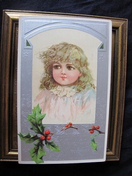 画像2: Postcard  女の子 1908年 F.Brundage?  (2)
