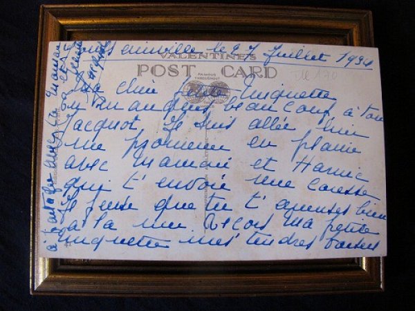 画像3: Postcard　朝食を食べる女の子　1934年　M.L.Attwell   (3)