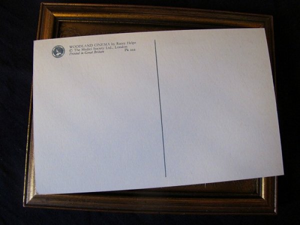 画像3: Postcard　森の動物さんたちの映画館　Racey Helps　  (3)