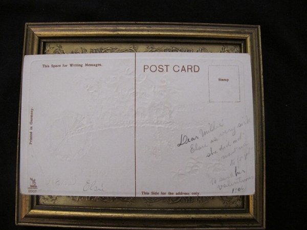 画像3: Postcard 猫たちのスミレのお花の一輪車 1906年  (3)